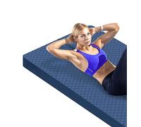 LaiEr Non-Slip Large Exercise Mat Extra 15/20/30mm Thick and Wide Fitness Mat with Carrying Bag for All Types of Yoga, Pilates & Home Workout（183cm*80cm*20mm）