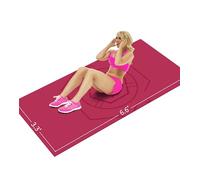 LaiEr Yoga Mat Extra Size TPE Exercise Mat for Men Non Slip Mat for Workout, Fitness, Gym, Pilates, Sit-Ups, Stretching with Carrying Bag & Strap (200cmX100cmX6mm)