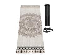 LaiEr Yoga Mat Non Slip Eco Friendly Exercise Mat with Carrying Strap, Thick Exercise & Workout Mat for Yoga, Pilates and Fitness(183CM*61CM*6MM)