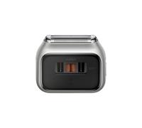 Laifen P3 Pro Electric Shaver, 3-Blade Foil Razor, Silver | Dual Linear Motors 12,000 Cuts/Min, 0.055mm Ultra-Thin Foil, CNC Aluminium Alloy, IPX7 Waterproof, 100-Min Runtime