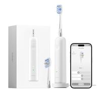 Laifen Wave Pro Sonic Electric Toothbrush for Adults - 2026 Model with 60° Oscillations, Smart App, 70-Day Battery, 2 Brush Heads, IPX8 Waterproof (White ABS)