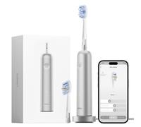 Laifen Wave Pro Sonic Electric Toothbrush for Adults - 2026 Model with 60° Oscillations, Smart App, 70-Day Battery, 2 Brush Heads (Silver Aluminum)