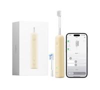 Laifen Wave Special Electric Toothbrush, Oscillation & Vibration Sonic Electric Toothbrush for Adults with App, 2 Brush Heads (Yellow)