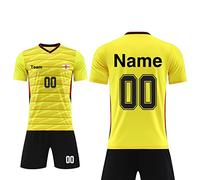 LAIFU Custom Football Jersey & Shorts for Kid Adult Personalised Football Kit with Team Name Logo
