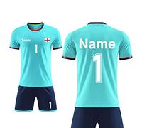 LAIFU Custom Football Jersey & Shorts for Kid Adult Personalised Football Kit with Team Name Logo