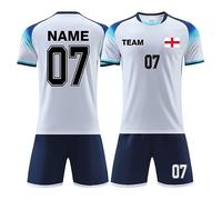 LAIFU Personalised Football Shirts Kit for Kids Youth Adult Custom Soccer Uniforms Jersey Shorts Set for Boys Girls