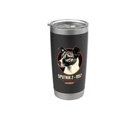 Laika the Space Dog Stainless Steel Insulated Tumbler