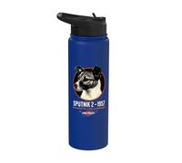 Laika the Space Dog Stainless Steel Insulated Water Bottle