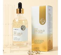 LAIKOU 24K Gold Snail Serum for Face, Hydrating & Anti-Ageing Facial Serum with Snail Mucin & Ginseng, Firming, Pore Minimising & Skin Repair Treatment, Skin Care for Women & Men, 100ml