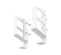 Laikoutd 1 Pair Wall Mount Bracket Display Shelf For WiFi Router Space Saving Storage Holder Stand For Small Electronics Cable Management