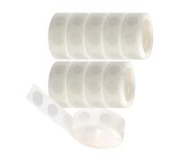 Laikoutd 1000Pcs Invisible Double Side Adhesive Dots For Balloon Craft 1.2cm Clear Dots Sticker Removable For Wedding Decoration Double Side Tape