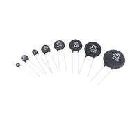 Laikoutd 100Pcs Thermistor MF72 Temperature Inrush Current Limiter Temperature MF72 4D11 11mm Resistor Board Accessories