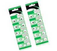 Laikoutd 10pc/20pc AG0 LR521 Batteries LR521 Alkaline Battery For Watches Calculators Remote Controls Efficient Power Supply Button Cell Battery