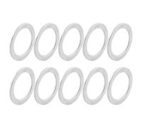Laikoutd 10Pcs/pack Stainless Steels Bicycles Pedal Gasket Bicycles Pedal Washers Replacement Set For Mountain Bike Road Bicycles Bike Pedal Washers Replacement