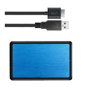 Laikoutd 2.5inch External Hard Drives Enclosure 5Gbps Transfer HDDs Case SATA3.0 2.0 Adapter Aluminum Drives Box Case Heat Dissipation Disk Holder