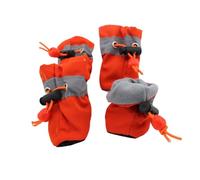 Laikoutd 2 Pair Dog Socks Protective Thick Grip Dogs Feet Covers Socks With Adjustable Drawstring For Outdoor Prevents Sliding Protective Dog Booties