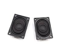 Laikoutd 2pcs 2840 2W Advertising LCD Monitor Speakers Loudspeaker 28x40 Mm 8Ohm 2W Rectangle 2840