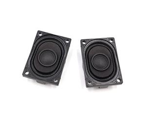 Laikoutd 2pcs 2840 2W Advertising LCD Monitor Speakers Loudspeaker 28x40 Mm 8Ohm 2W Rectangle 2840