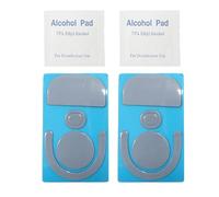 Laikoutd 2Set Replacement Skates Feet Stickers For GProX Superlight2 Glides Pad Curved Edges Replacement Feet