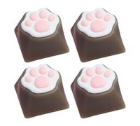Laikoutd 3D Catpaws Keycap ABS Silicone for Soft and Comfortable Typing Adds Touch to Keyboards Catpaws Keycap