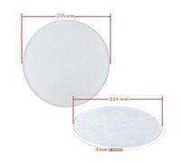 Laikoutd 4/5/6.5/8inch Ceiling Speakers Grille Covers Round Commercial Ceiling Speakers Grille For Speakers Decorative Accessories Ceiling Speakers Grille