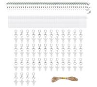 Laikoutd 40PC Custodian Angelic Keychain Memorial Tokens For Funeral Services Bereavement Guest Gifts Sympathy Keychains Party Bulk