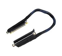 Laikoutd 64Gbs Bandwidth PCIe5.0 X16 Risers Extension Cable 180 Degree Bend Design Silver Plate Connectors For PC Builds