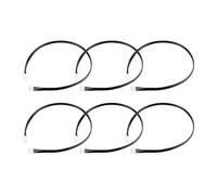 Laikoutd 6Pcs 3PIN Servo Wire for Robotic Industrial Prototyping Secure Educational Robotics Replacement Accessories Motor Extension Cable Flexible Motor Control Wire