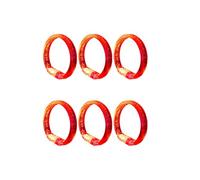 Laikoutd 6pcs Colorful LED Glowing Bracelets For Evening Entertainment Lighting Show Wristbands Elegant Party Accessory Festival Light Bands