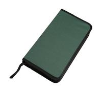 Laikoutd 80 Disc Oxford Fabric Storage Case Portable for Music Enthusiasts Travel Use Fabric Disc Holder