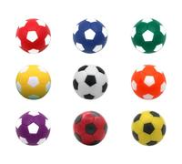 Laikoutd 9Pcs 36mm Table Football Soccer Replacement Balls Official Tabletop Game Official Small Footballs Small Football Soccer Balls