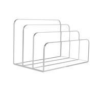 Laikoutd Acrylic Mail Organizer With 3 Compartments Practical And Stylish Storage Container Stand Holder For Home And Office Storage Rack