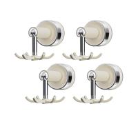 Laikoutd Adhesive Wall Holders 6 Turning Arm with Strong Suction Strong Rotating Holders Full Turn for Home Decors Rental Friendly Adhesive Hook Not Damage