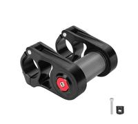 Laikoutd Adjustable Bike Handlebar Extenders Stem Aluminum Alloys Bicycles Double 25.4mm Risers Adapter Aluminum Alloys Cycling