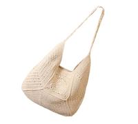 Laikoutd All-matching Handbag For Women Straw Shoulder Bag Large Capacity Armpit Female Underarm Handwoven Beach Women Beach Straw Underarm Large Capacity Shoulder Fashion Handbag