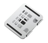 Laikoutd Aluminum Tablets Stand With 360 Degree Full Rotation Adjustable Elevations And Hollows Cooling Bracket Height Adjustable Tablets Dock