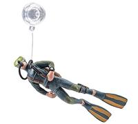 Laikoutd Aquarium Diver Decoration Floating Resin Divers Hand Coloring Small Accessories Suitable For All Kinds Of Fish Tanks Aquarium Diver Decor Decorations Floating