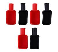 Laikoutd Battery Terminals Boot Insulating Covers Rubber Cable Lugs Protector Cover Lugs Caps For Car Motorcycle Battery Terminal Covers Marine