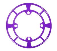 Laikoutd Bicycles Chainwheel Chainring Protector for Single Speed Bikes Light Weight Aluminum Alloy Covers Chainwheel for Single Speed Cover