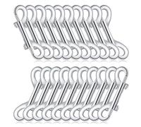 Laikoutd Bolts Snap Hook Dog Leash Chain Connector Fastening Clip Set Of 10/20 For Pet Slings Feed Bucket Link KeychainHolder Bolts Snap Hook For Pet Leashes