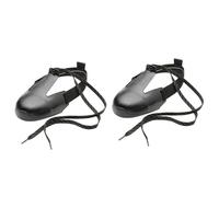 Laikoutd Boot Toe Protective With Steel Leather Reinforcement Adjustable Strap For Work Footwear Accessories Worksite For Heavy Object