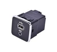Laikoutd Car Charging Front Charging Port USB 5XG28DX9AD Compatibles 2017 2021 Compasses Models Durability ABS Weatherproof Car USB Charging Port