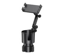 Laikoutd Car Cup Holder Phone Mount 360 Degree Rotation Adjustable Accessories Mount Strong Stand