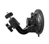 Laikoutd Car Dashcam Suction Holder With 360 Degree Rotation 1/4 Screw For Action Cameras Easy Installation Car Suction Cup Holder