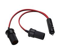 Laikoutd Car Splitter 1 To 2/3 12V 24V Power Charger Port Adapter Plug Socket 2-Way 3-Way Splitter 11.8in Cable