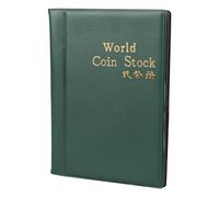 Laikoutd Coin Album Books 10 Page 120 Pockets World Stock Book For Case Holders Collection Storage Collectin World Stock Book Holders Collection Collecting