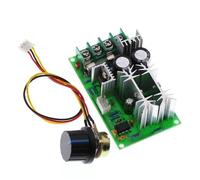 Laikoutd DC10-60V Motor Speed Regulator 12V 24V 36V 48V Highly Power Drives Module Motor Speed Controller 20A Regulator Motor Speed Controller With Auto Resets Fuses