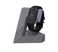 Laikoutd Double Slot Charging Station Suitable For Watch Featuring Nonslip Base Soft Touching Finish And Stable Device Placement Secure Clip Charging Dock