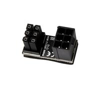 Laikoutd Durability PCIe 8Pin 180 Degree Angles Connector Power Adapter GPU VGA PCIe 8Pin For Graphics Card Setups GPU