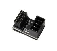 Laikoutd Durability PCIe 8Pin 180 Degree Angles Connector Power Adapter GPU VGA PCIe 8Pin For Graphics Card Setups GPU